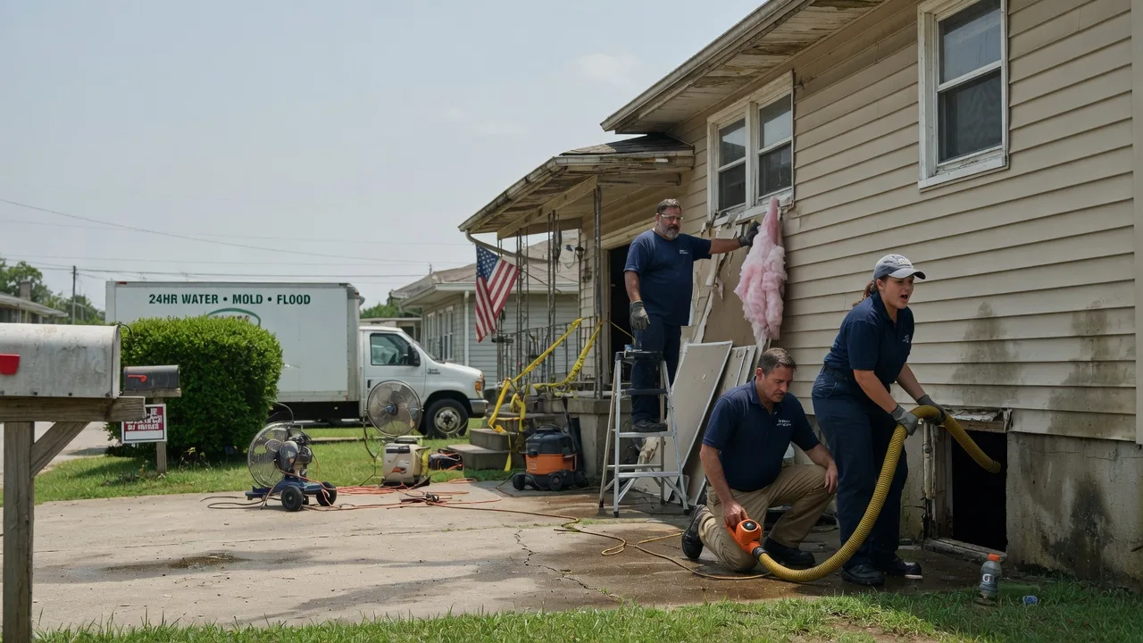 Water Damage Repair in Shawnee, KS near me